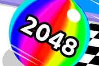 Color Ball Run 2048